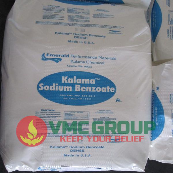 Sodium benzoate có dạng bột