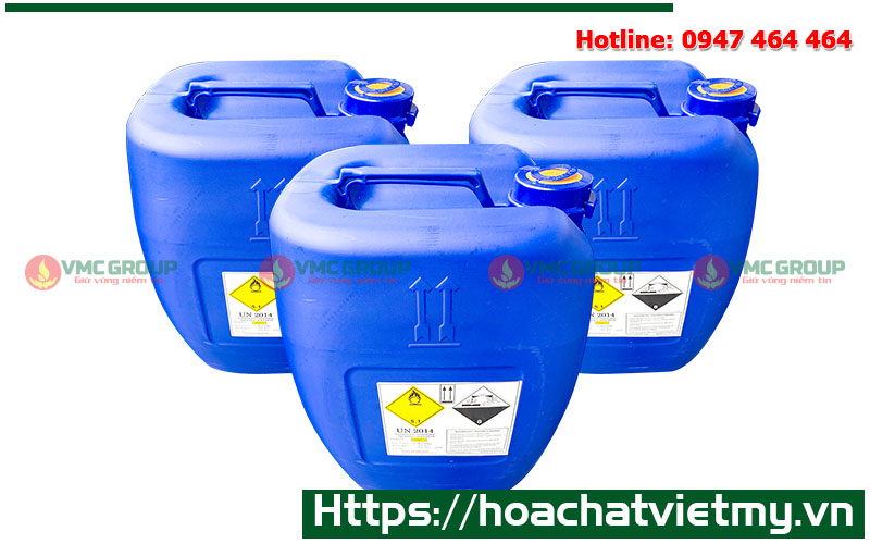 Hóa chất Việt Mỹ - Đơn vị cung cấp hóa chất Oxy già khử trùng uy tín