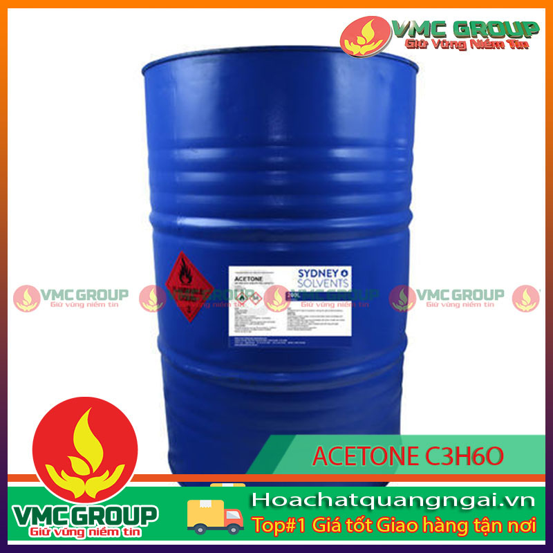 Acetone được ứng dụng nhiều làm dung môi