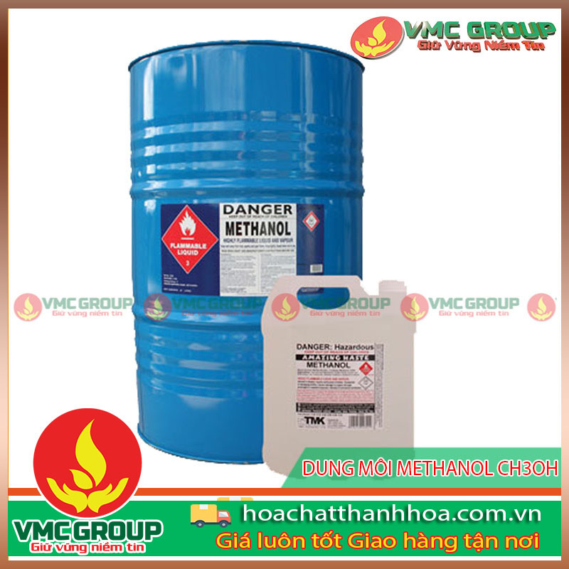 Methanol có dạng lỏng không màu