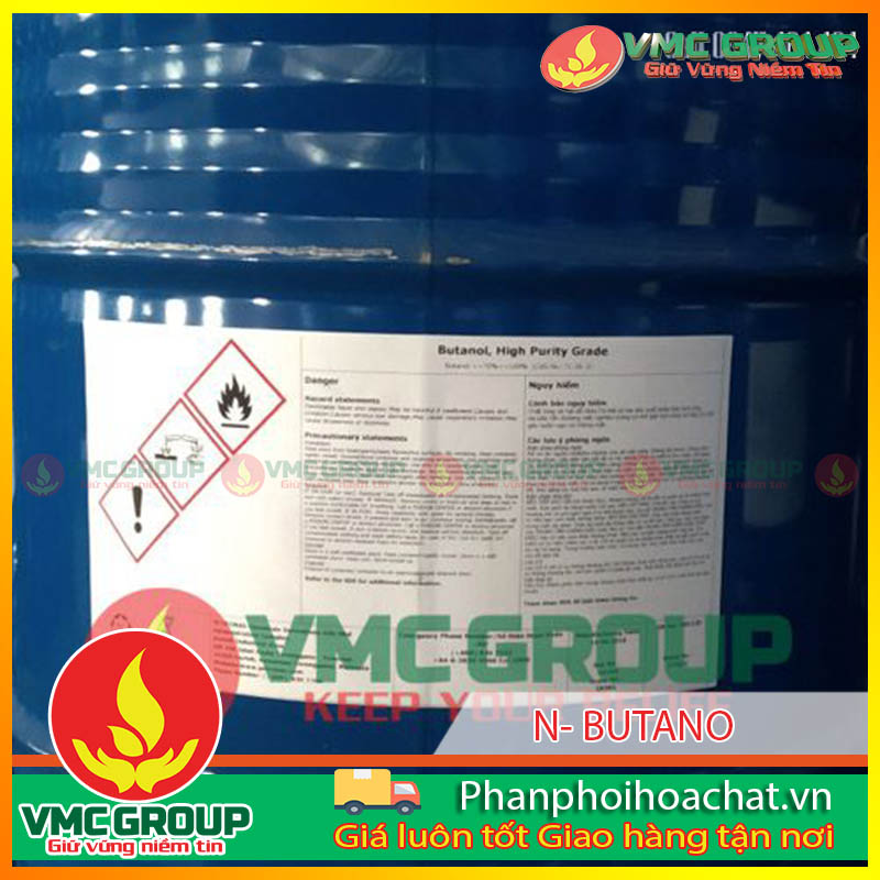 N-butanol có dạng lỏng không màu