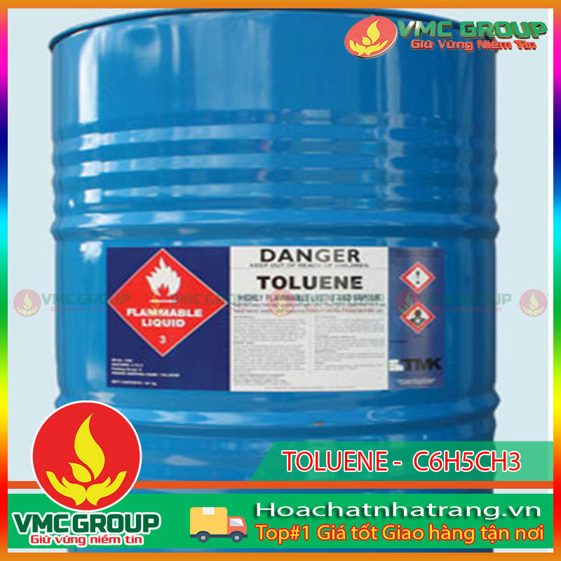Toluen có dạng lỏng, không màu
