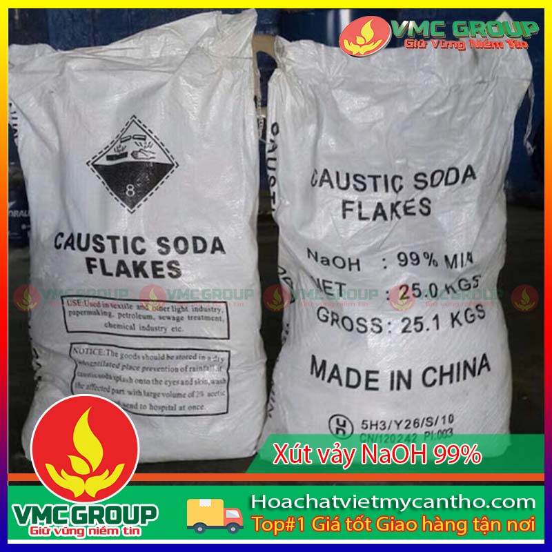 Xút vảy được ứng dụng trong nhiều lĩnh vực công nghiệp