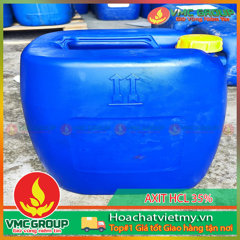 Sử dụng Axit HCl