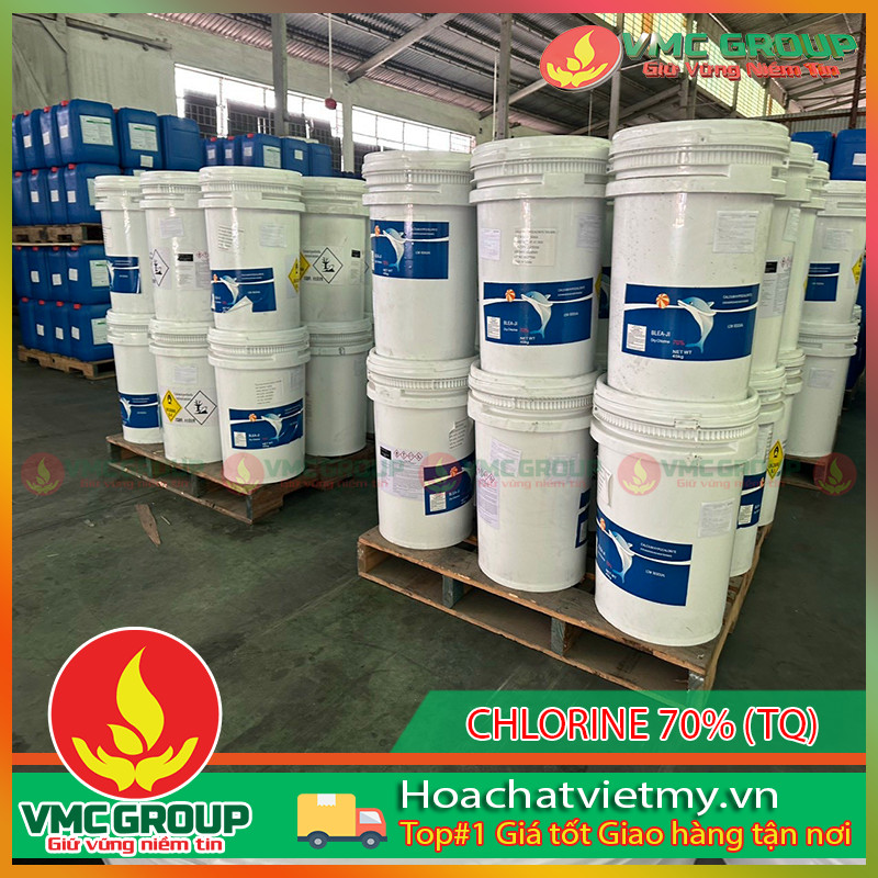 Chlorine- Hóa chất xử lý nước ao nuôi thủy sản