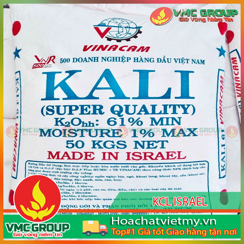 Việt Mỹ cung cấp Kali Clorua chất lượng cao