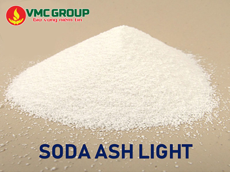 Soda Ash Light có dạng tinh thể màu trắng