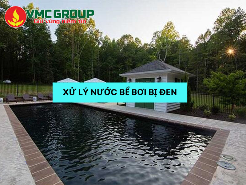 Tìm hiểu nguyên nhân nước bể bơi bị đen - Dịch vụ xử lý nước bể bơi tại Hải Phòng
