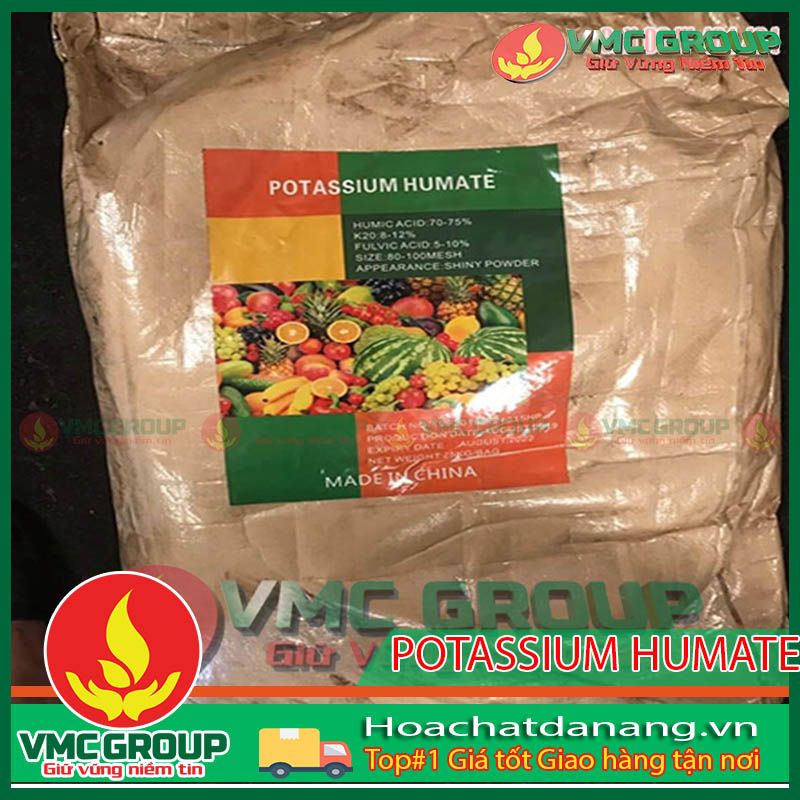 Potassium humate dùng trong nhiều lĩnh vực