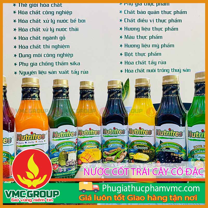 Nước cốt cô đặc được dùng phổ biến trong đời sống