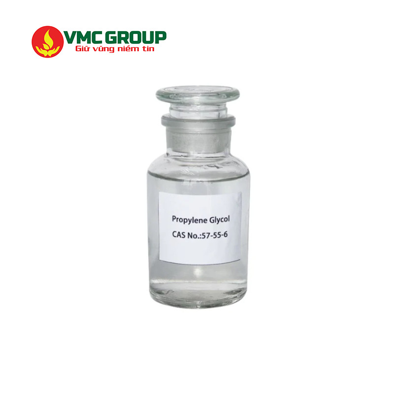 Propylene glycol có dạng lỏng trong suốt