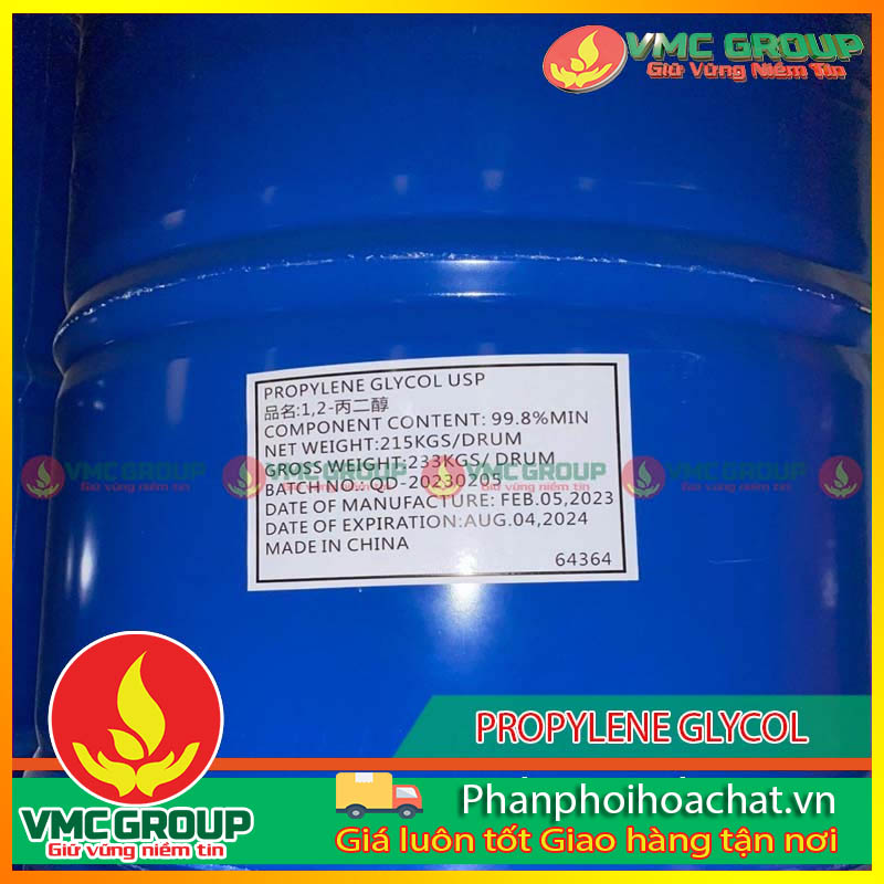 Propylene glycol có nhiều ứng dụng đa dạng