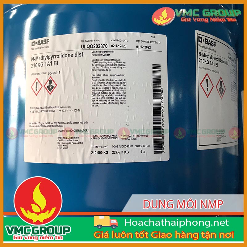 Dung môi NMP được ứng dụng trong nhiều lĩnh vực sản xuất