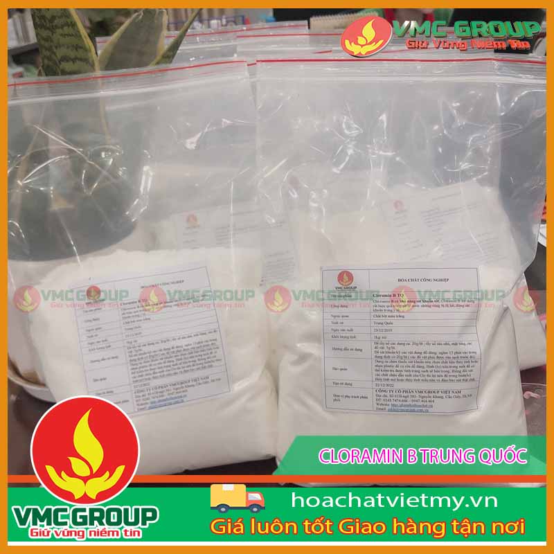 Tìm hiểu về Cloramin B Trung Quốc