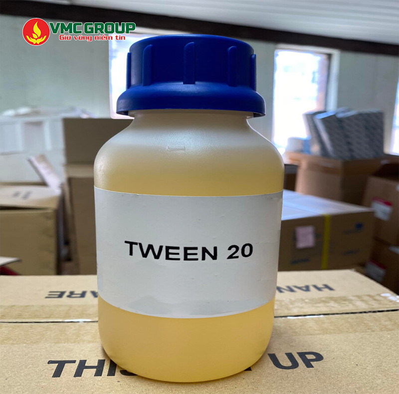 Tween 20 có dạng lỏng nhớt trong suốt