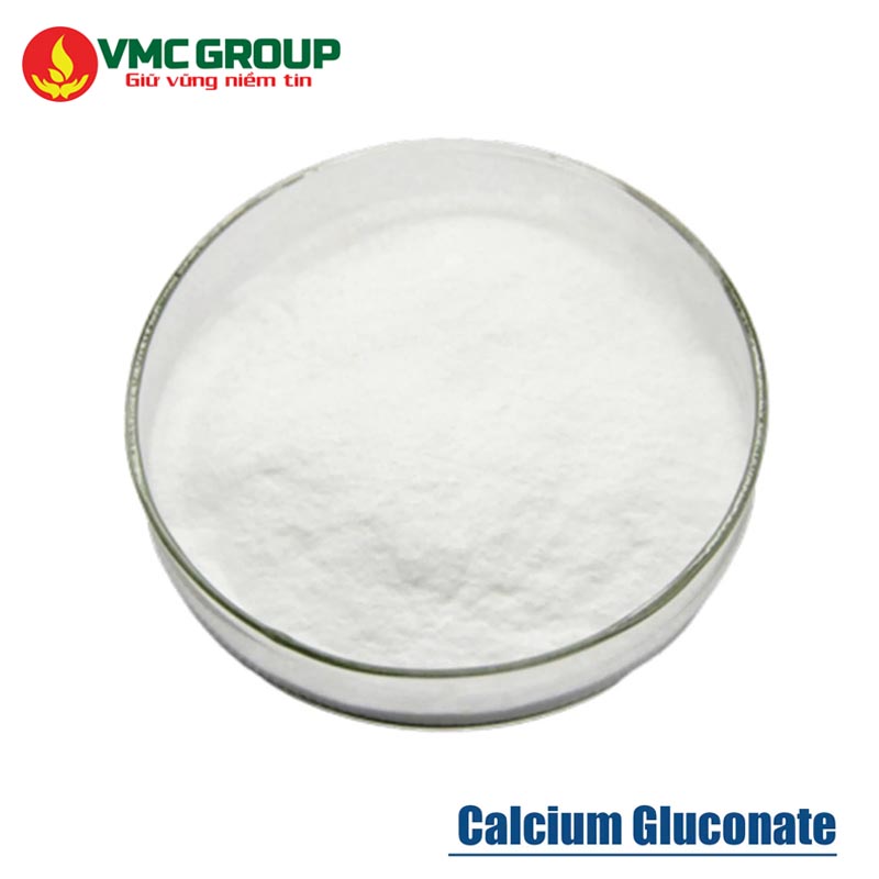 Calcium Gluconate dạng bột màu trắng