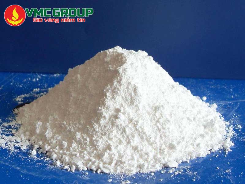 Hóa chất Kẽm Oxit có dạng bột màu trắng