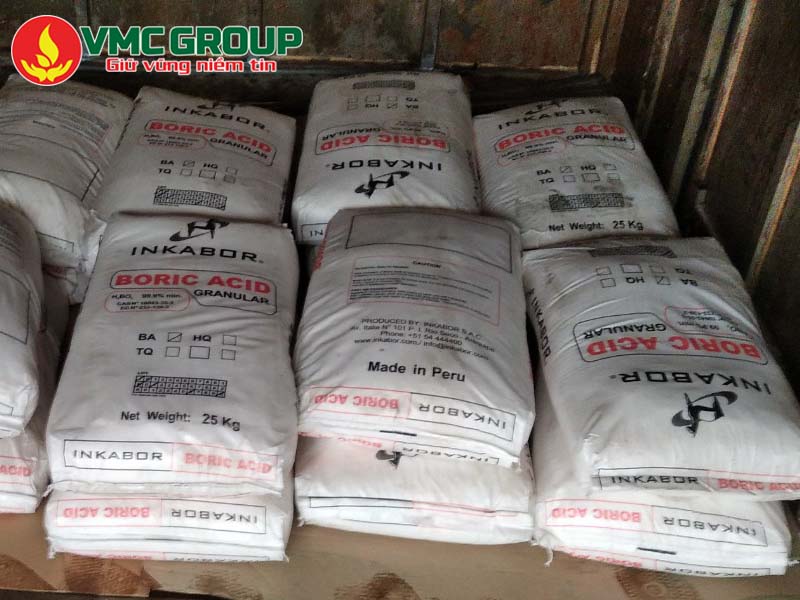 Hóa chất Việt Mỹ- Địa chỉ phân phối Boric acid uy tín giá tốt