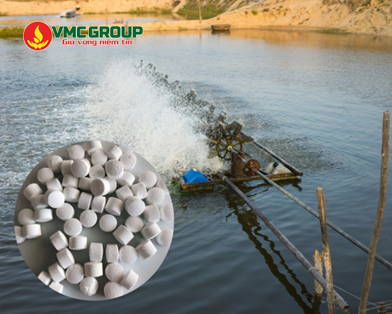 Oxy viên được dùng nhiều trong ngành thủy sản