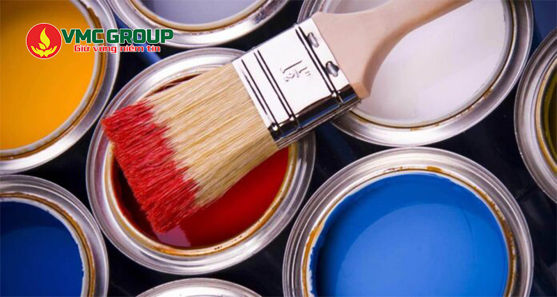 Toluene được dùng trong sản xuất sơn