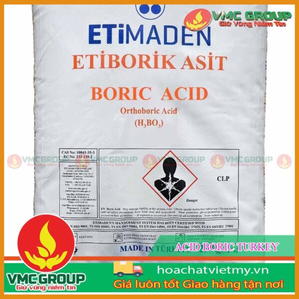 Axit Boric Thổ Nhĩ Kỳ