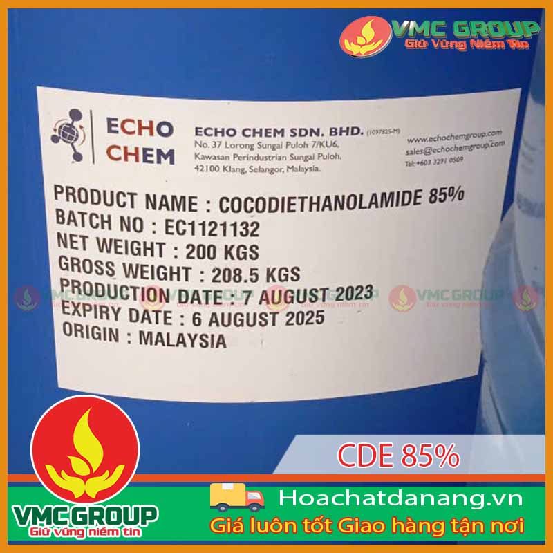 Sử dụng hiệu quả Cocamide DEA