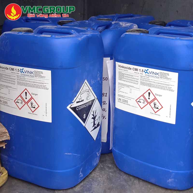 Chất bảo quản dạng nước VINKOCIDE CMI dùng trong sản xuất nước giặt