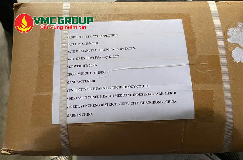 Mua Beta cyclodextrin tại Việt Mỹ chất lượng cao
