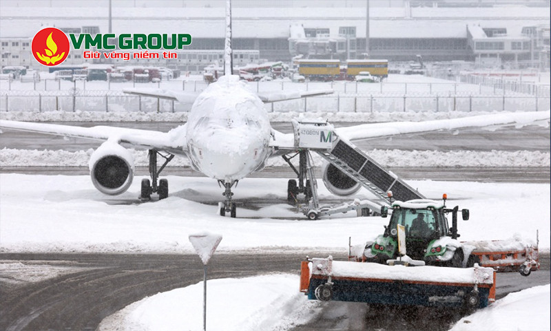 Potassium acetate được dùng làm chất phá băng hiệu quả