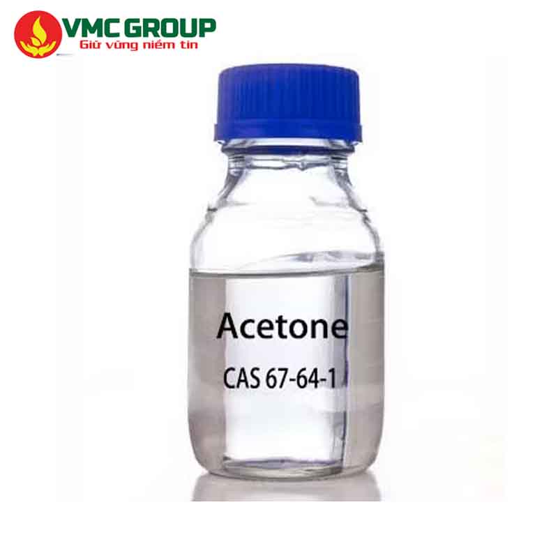 Acetone có dạng lỏng không màu