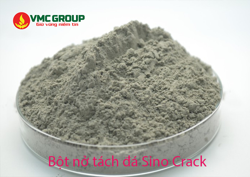 Bột Sino Crack có màu xám sáng