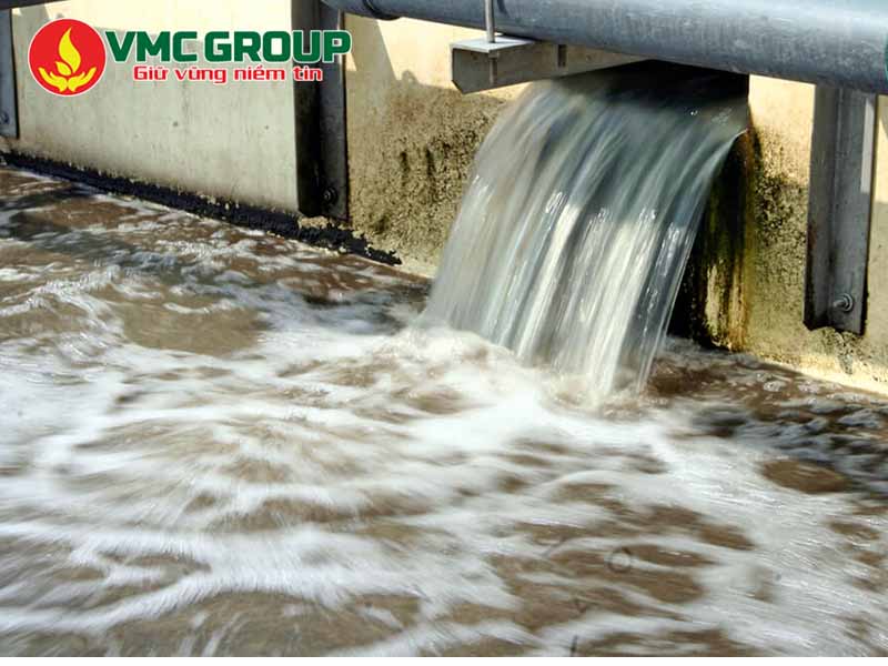 Bột PAM được dùng trong xử lý nước thải