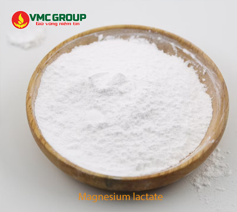 Magnesium lactate có dạng bột màu trắng