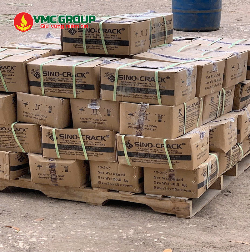 Mua bột nở tách đá Sino Crack tại Việt Mỹ đảm bảo chất lượng