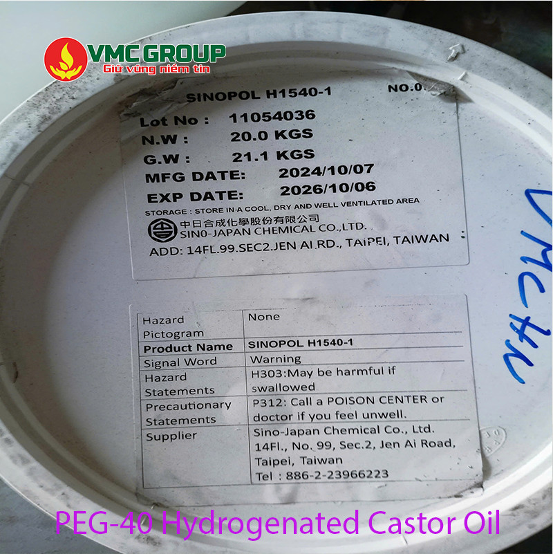 Mua PEG 40 Hydrogenated Castor Oil tại Việt Mỹ chất lượng cao