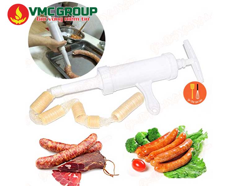 Sử dụng vỏ collagen làm xúc xích như thế nào