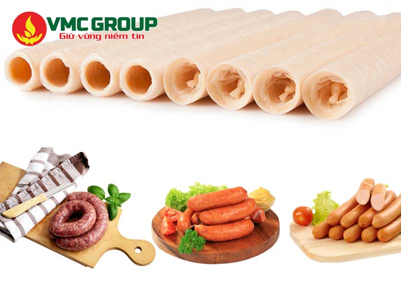Vỏ Collagen làm xúc xích là gì