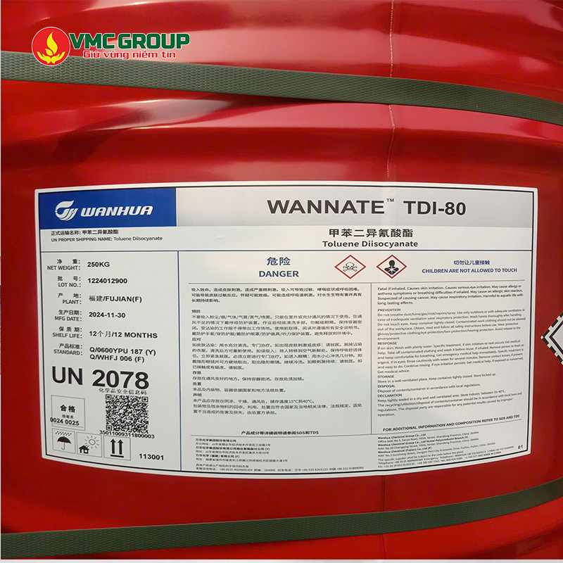 Mua Toluene diisocyanate tại Việt Mỹ chất lượng cao