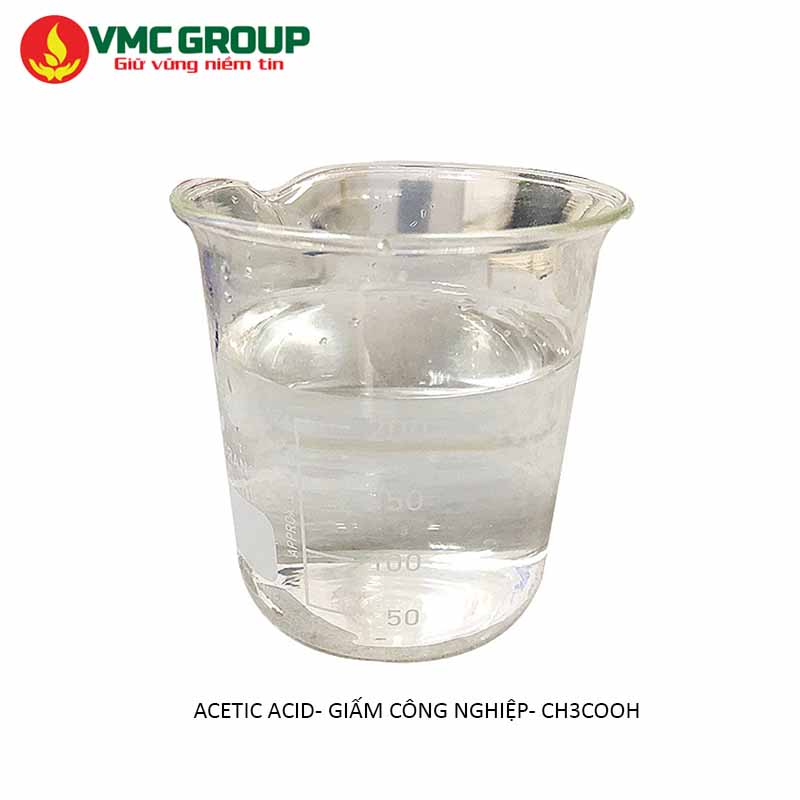 Acid Acetic có dạng lỏng không màu, vị chua, dễ bốc cháy