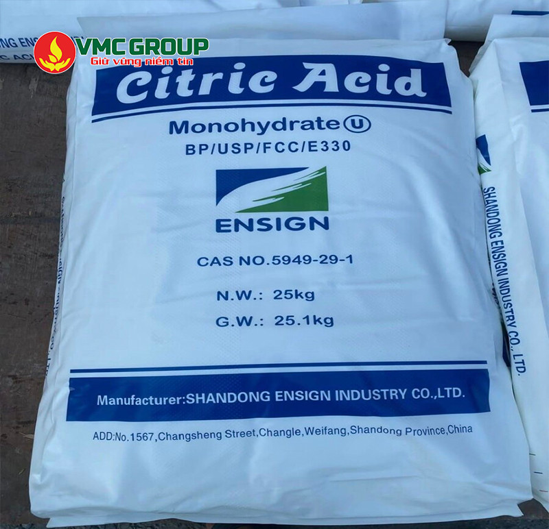 Mua Acid citric tại Việt Mỹ đảm bảo chất lượng trong sản xuất công nghiệp
