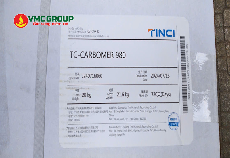 Mua Carbomer 980 tại Việt Mỹ chất lượng cao