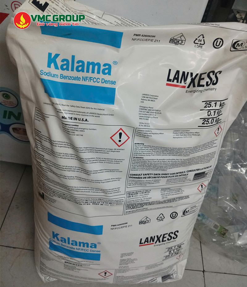 Mua Sodium Benzoate tại Việt Mỹ đảm bảo chất lượng cho ngành dược phẩm