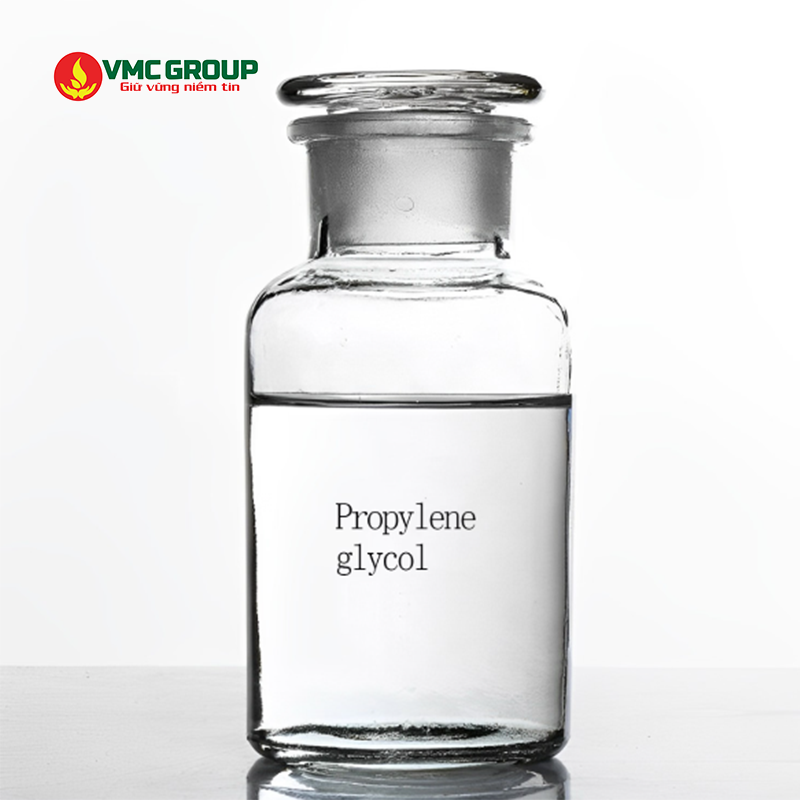 Propylene Glycol có dạng lỏng nhớt, không màu