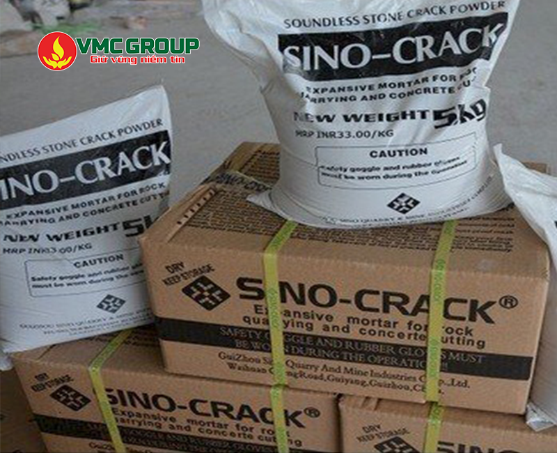 Mua bột nở tách đá Sino Crack tại Việt Mỹ chất lượng cao